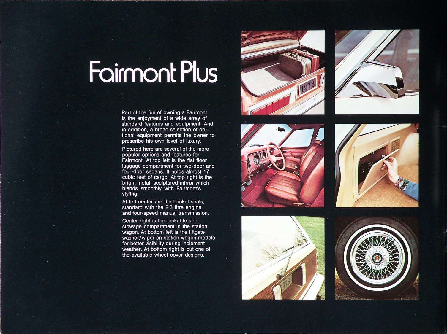 1978 Ford Fairmont Prestige Brochure